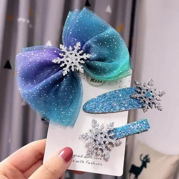 Disney Children's Hairpin Princess Head Jewelry baby girls Bow Tie Hair Accessories frozen princess Hair Tie Set
Disney Children's Hairpin Princess Head Jewelry baby girls Bow Tie Hair Accessories frozen princess Hair Tie Set