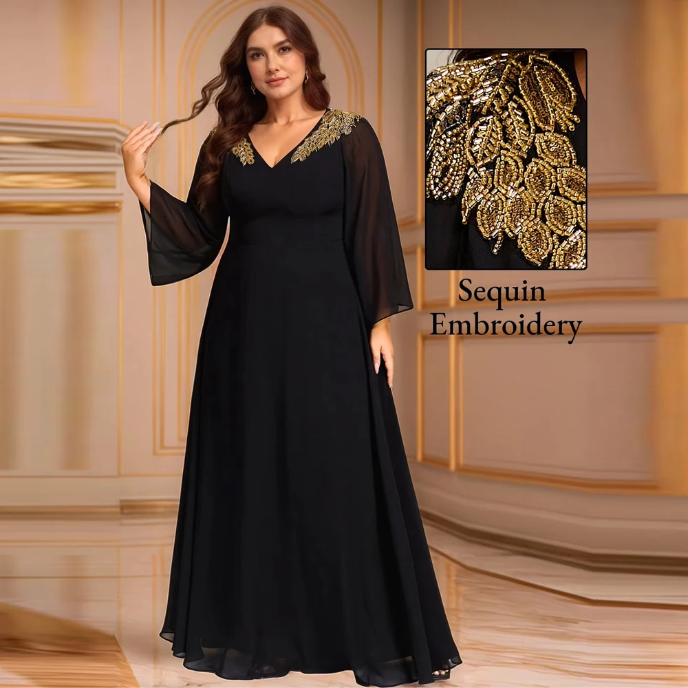 BAZIIINGAAA Party Dress Evening Sequin Dresse with Sequin Embroidery Evening Dresses
BAZIIINGAAA Party Dress Evening Sequin Dresse with Sequin Embroidery Evening Dresses