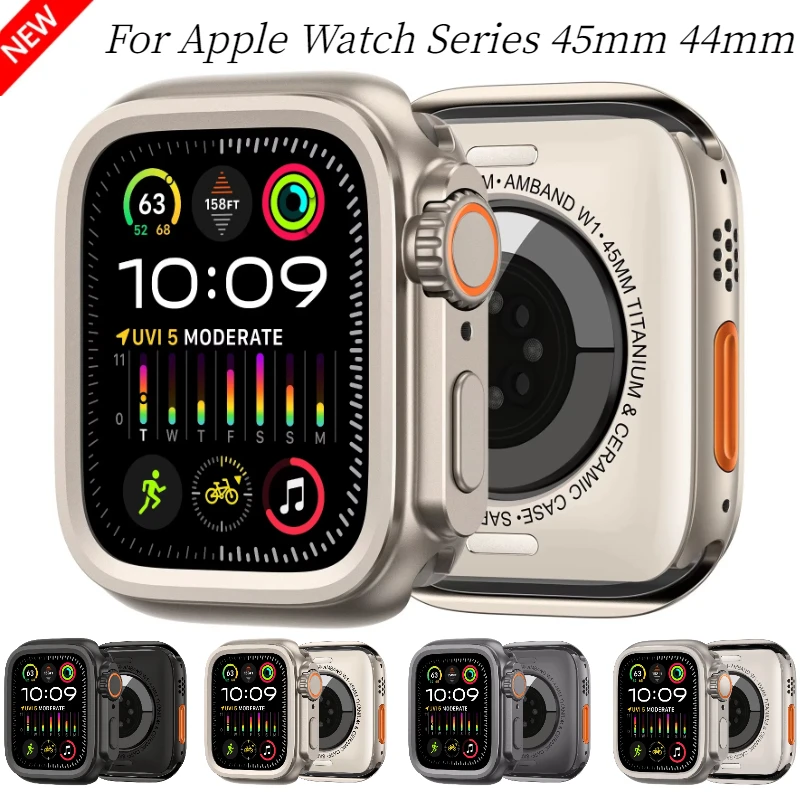 Чехол из цинкового сплава для Apple Watch Series 9, 8, 7, 45 мм, защитный корпус для Ultra 3/2/1, 49 мм, для iWatch 6, 5, 4, SE, 44 мм
Чехол из цинкового сплава для Apple Watch Series 9, 8, 7, 45 мм, защитный корпус для Ultra 3/2/1, 49 мм, для iWatch 6, 5, 4, SE, 44 мм