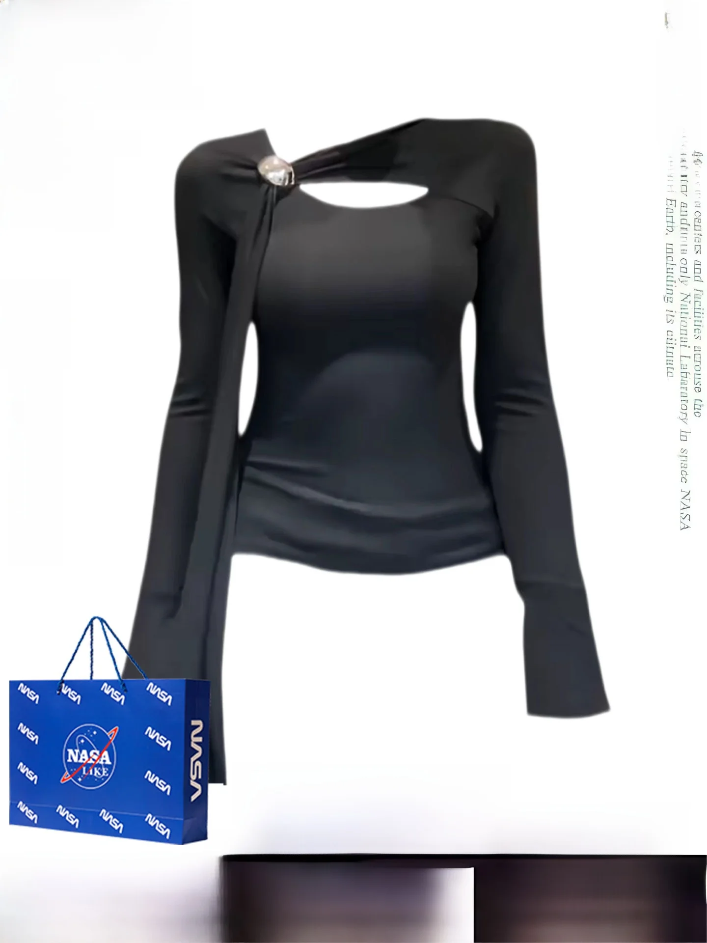 Slim Fit Long Sve T-irt Asymmetric oulder Design Faionable Autumn Winter Women's Top Sexy Girl Sle Polyester Fiber
Slim Fit Long Sve T-irt Asymmetric oulder Design Faionable Autumn Winter Women's Top Sexy Girl Sle Polyester Fiber