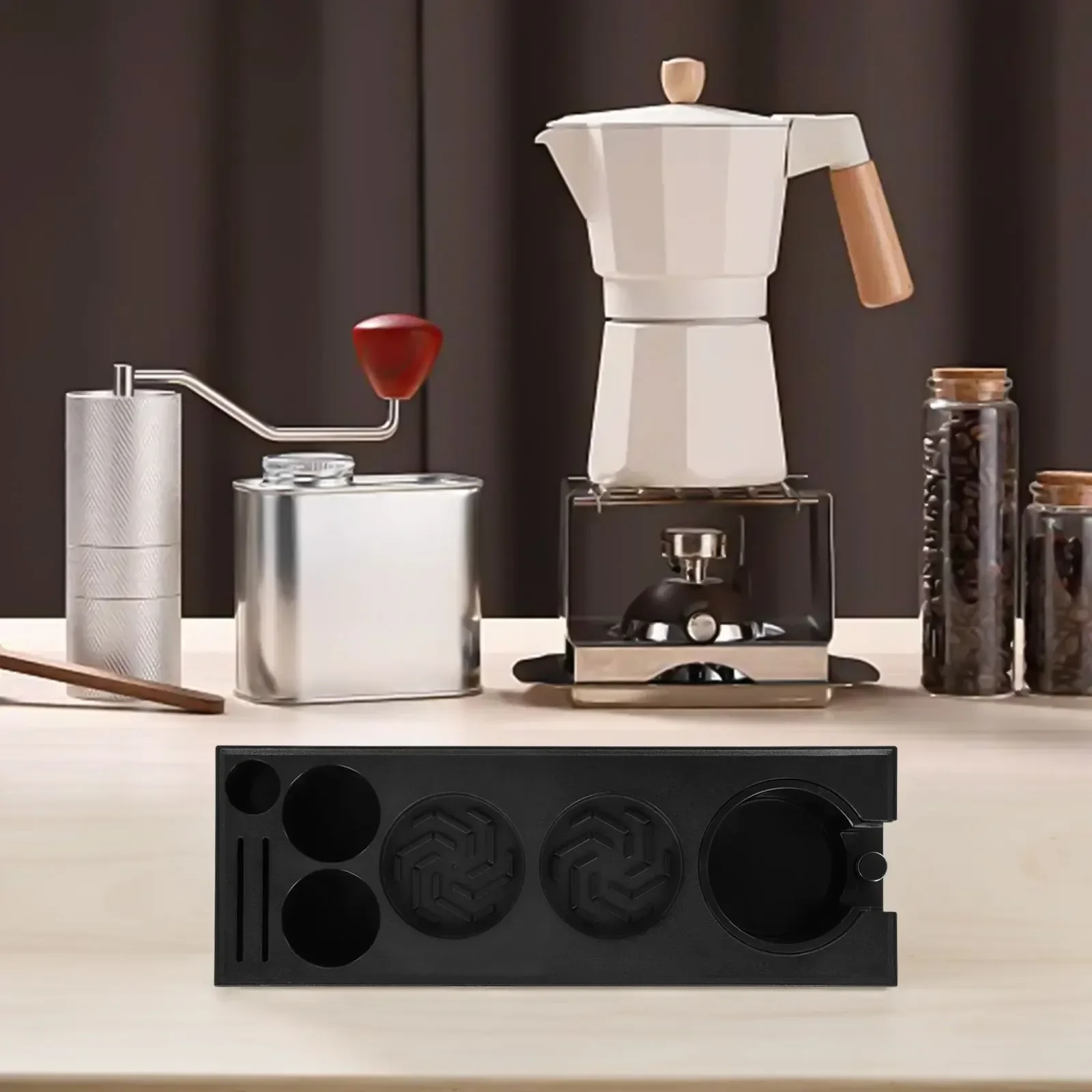 Coffee Tamping Station Coffee Tamper Table Coffee Shop Compatible With Most Espresso Accessories Coffee Corner Organizer
Coffee Tamping Station Coffee Tamper Table Coffee Shop Compatible With Most Espresso Accessories Coffee Corner Organizer
