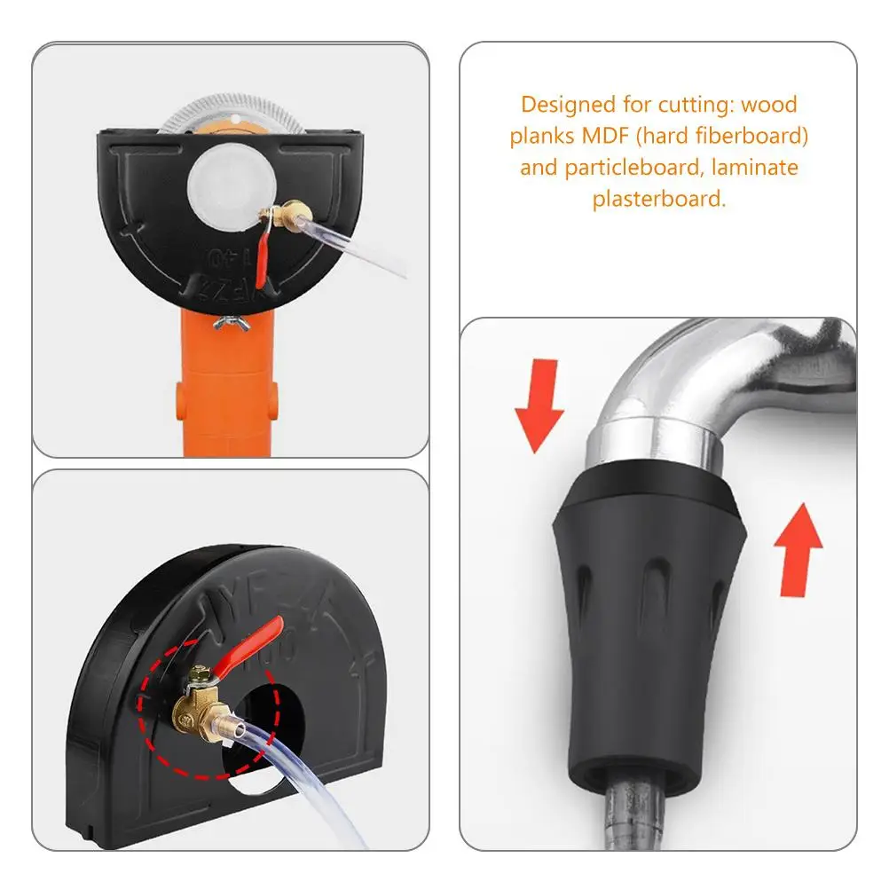 Angle Grinder Protective Cover Wheel Guard Electric Black Dust Water Adjustable Outlet Direction Suitable Grinders Cutting Wood
Angle Grinder Protective Cover Wheel Guard Electric Black Dust Water Adjustable Outlet Direction Suitable Grinders Cutting Wood