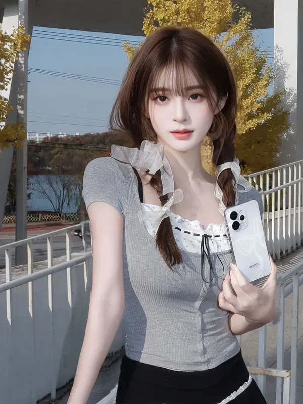 Женская футболка Slim Fit с уникальным дизайном, коротким рукавом, повседневный топ для свиданий, деловых встреч, дома и на каждый день, необычная модель
Женская футболка Slim Fit с уникальным дизайном, коротким рукавом, повседневный топ для свиданий, деловых встреч, дома и на каждый день, необычная модель