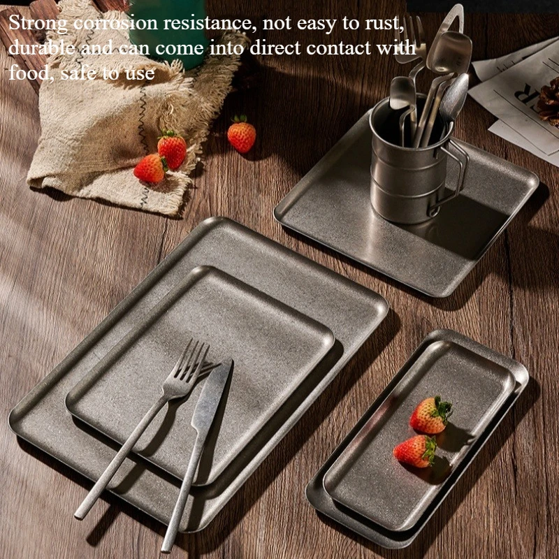 Vintage Stainless Steel Snowflake Tray-Rounded Edge Food-Grade Serveware for Steak Dessert&Grill with Artisanal Craftsmanship
Vintage Stainless Steel Snowflake Tray-Rounded Edge Food-Grade Serveware for Steak Dessert&Grill with Artisanal Craftsmanship