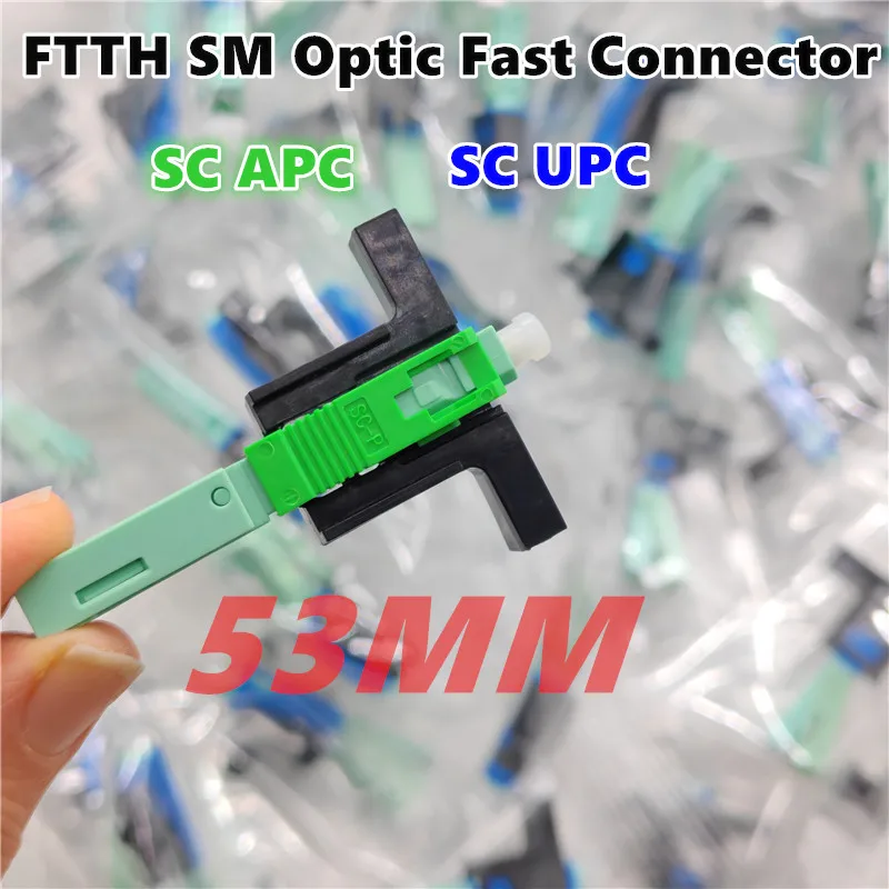53 мм SC APC 10/20/50 шт. одномодовый оптоволоконный быстрый разъем FTTH быстрый разъем SC оптоволоконный полевой сборки холодный разъем инструмент
53 мм SC APC 10/20/50 шт. одномодовый оптоволоконный быстрый разъем FTTH быстрый разъем SC оптоволоконный полевой сборки холодный разъем инструмент