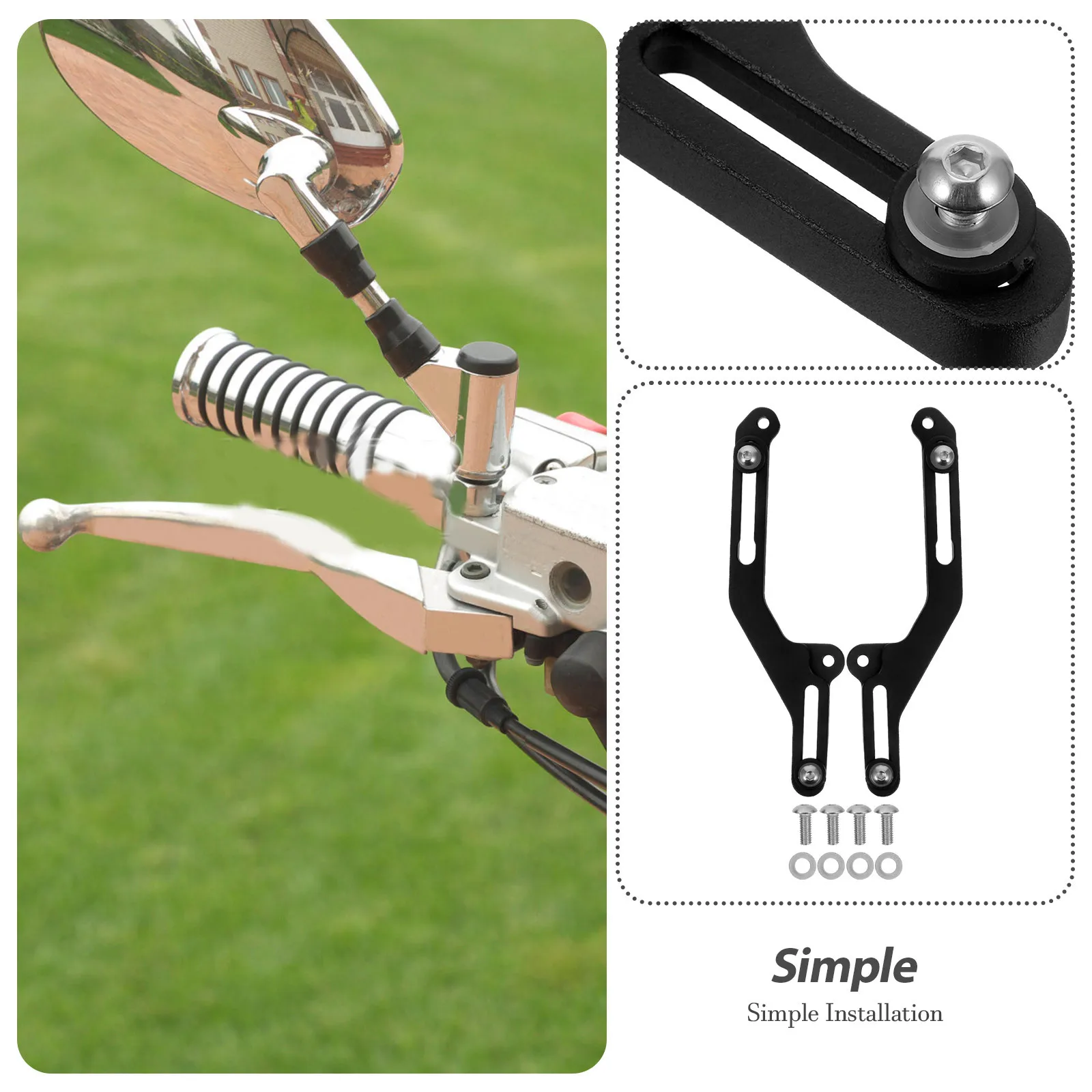 Motorcycle Windscreen Adjuster Aluminum Height Angle Adjustable Bracket For 2023 2024 Electric Scooter
Motorcycle Windscreen Adjuster Aluminum Height Angle Adjustable Bracket For 2023 2024 Electric Scooter