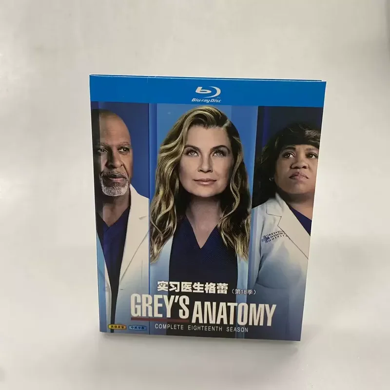 BD Blu-ray high definition American drama Grey's Anatomy seasons 1 to 20 40 discs boxed with Chinese subtitles
BD Blu-ray high definition American drama Grey's Anatomy seasons 1 to 20 40 discs boxed with Chinese subtitles