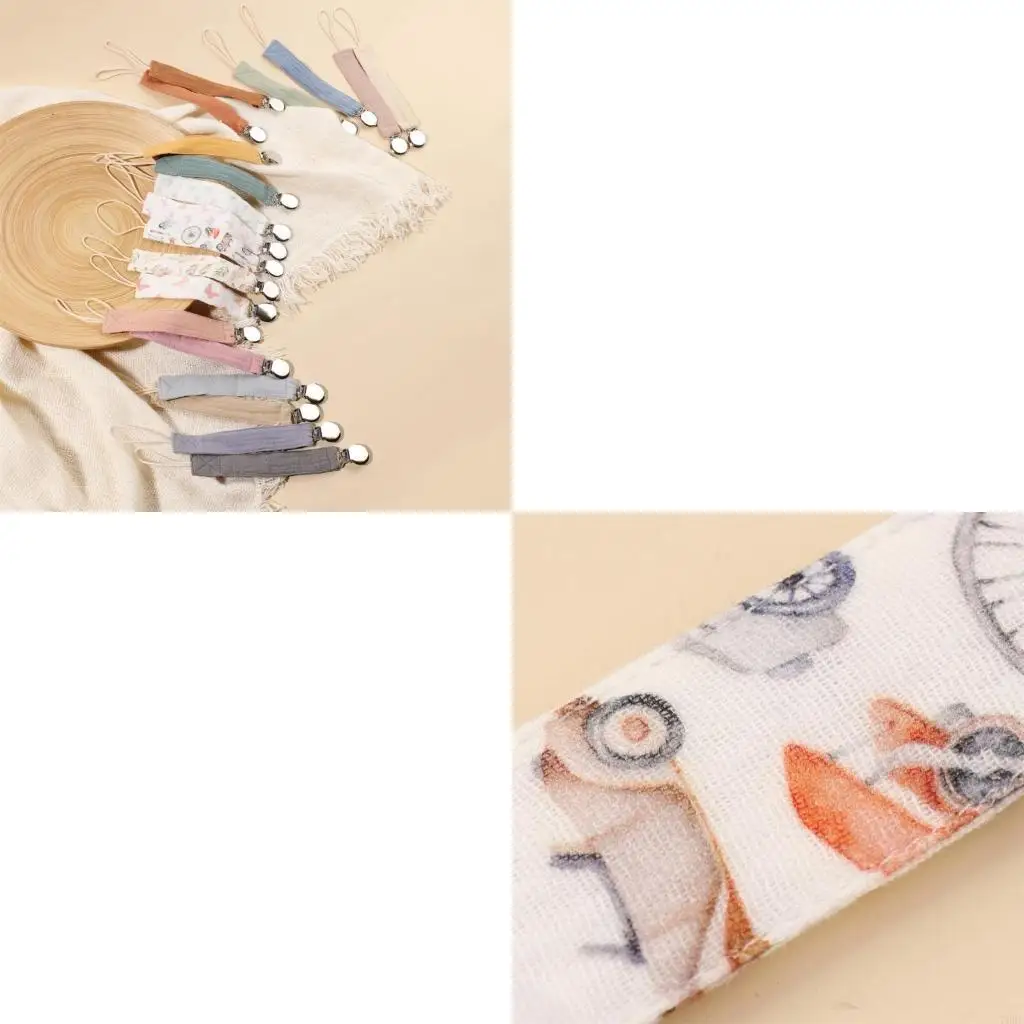 76HF 6pcs Baby Dummy Clip Pacifier Chain Pacifier Holder Toddlers Newborns Teether Clip Cotton Soother Chain Pacifier Strap
76HF 6pcs Baby Dummy Clip Pacifier Chain Pacifier Holder Toddlers Newborns Teether Clip Cotton Soother Chain Pacifier Strap