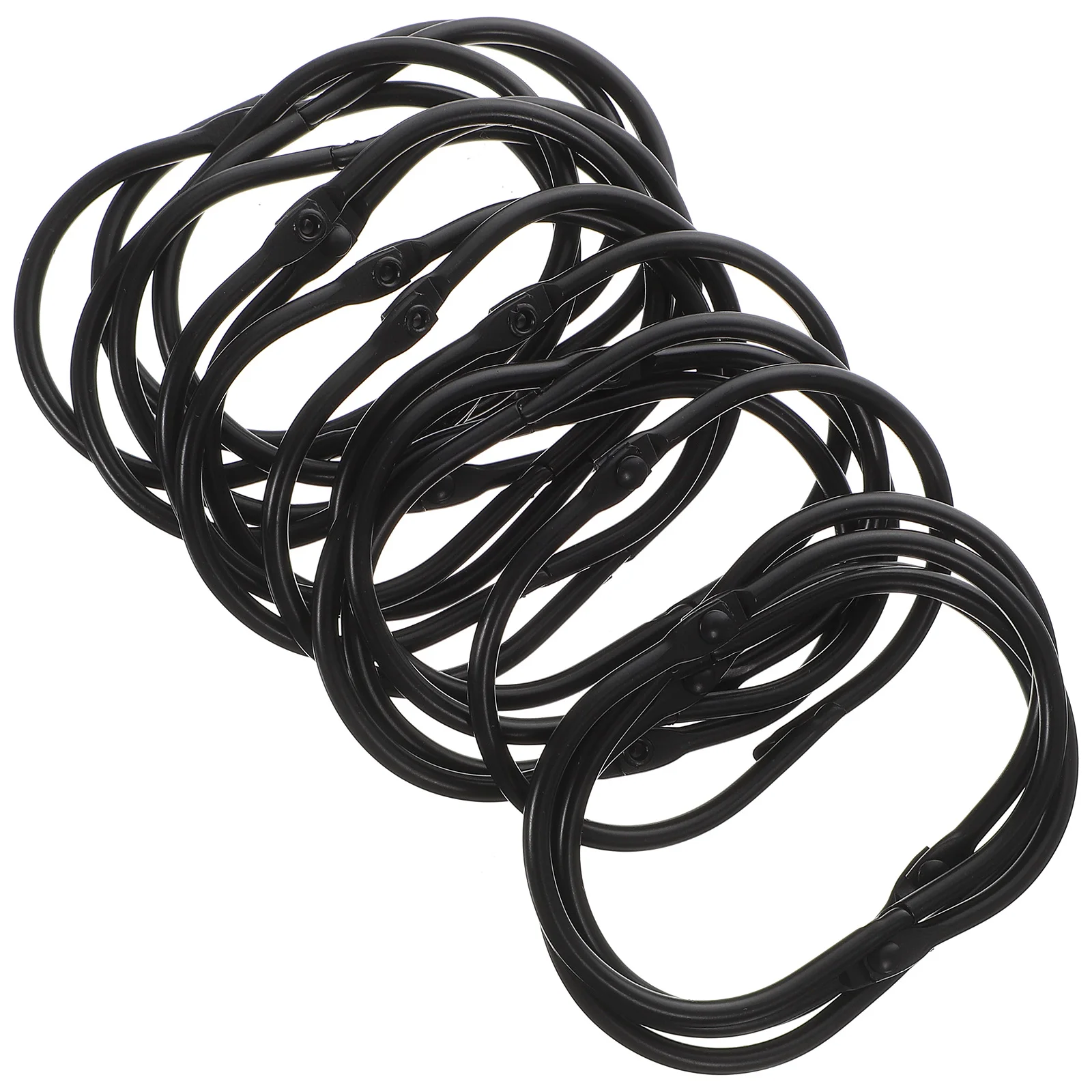 30pcs Shower Curtain Hooks Black Metal Iron Rings Drapery Rod Holders Smooth Safe Sturdy Easy Use Various Curtains Home Decor
30pcs Shower Curtain Hooks Black Metal Iron Rings Drapery Rod Holders Smooth Safe Sturdy Easy Use Various Curtains Home Decor