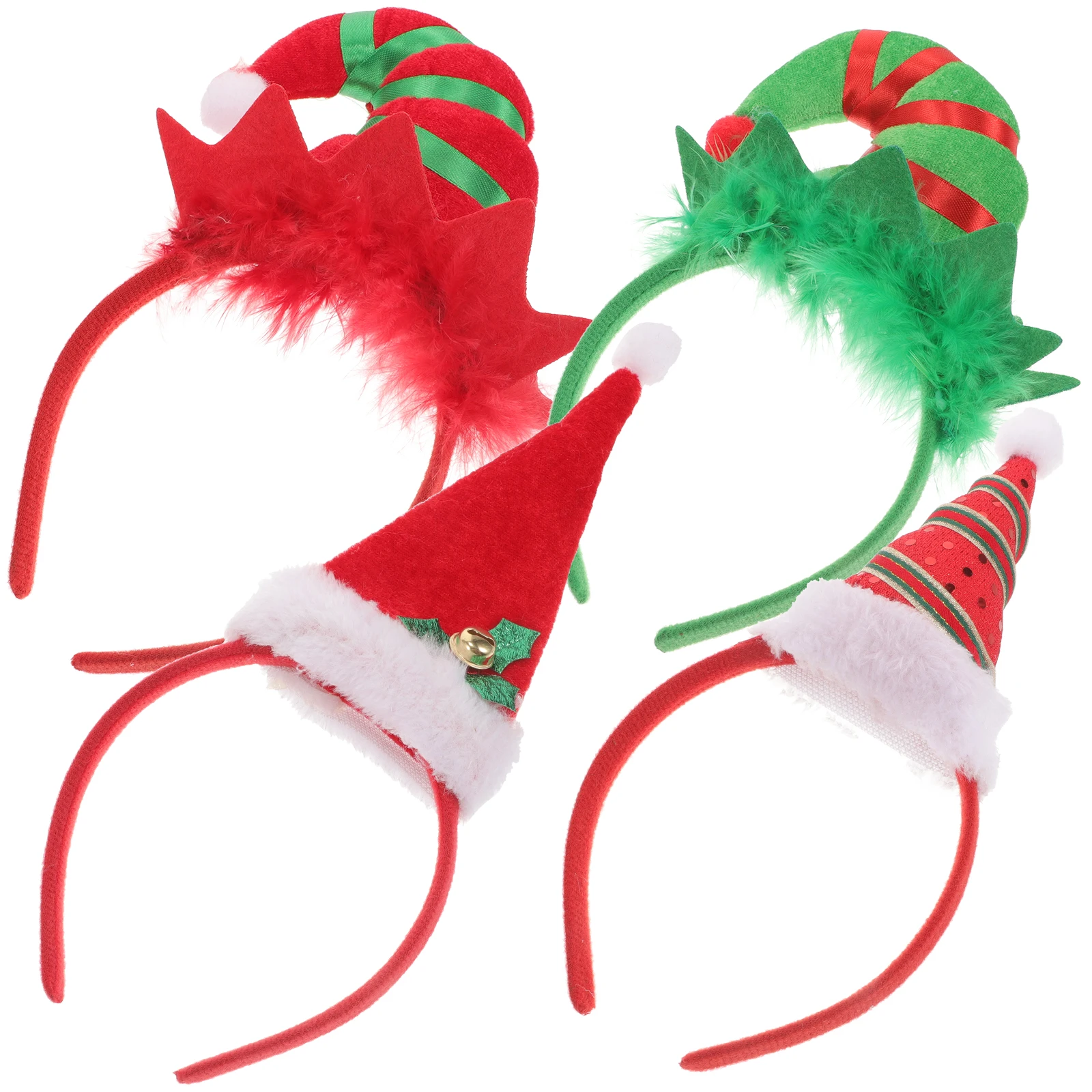4pcs Christmas Hat Hair Hoops Xmas Hair Hoops Festive Party Decor Xmas Cosplay Headbands Gift For Women Families
4pcs Christmas Hat Hair Hoops Xmas Hair Hoops Festive Party Decor Xmas Cosplay Headbands Gift For Women Families