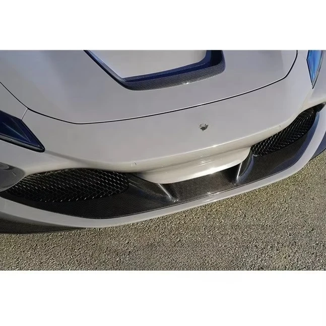 Dry Carbon Fiber 2020 to 2022 Ferrari F8 Tributo & Spider Front Bumper Center Cover for F8 Tributo & Spider
Dry Carbon Fiber 2020 to 2022 Ferrari F8 Tributo & Spider Front Bumper Center Cover for F8 Tributo & Spider
