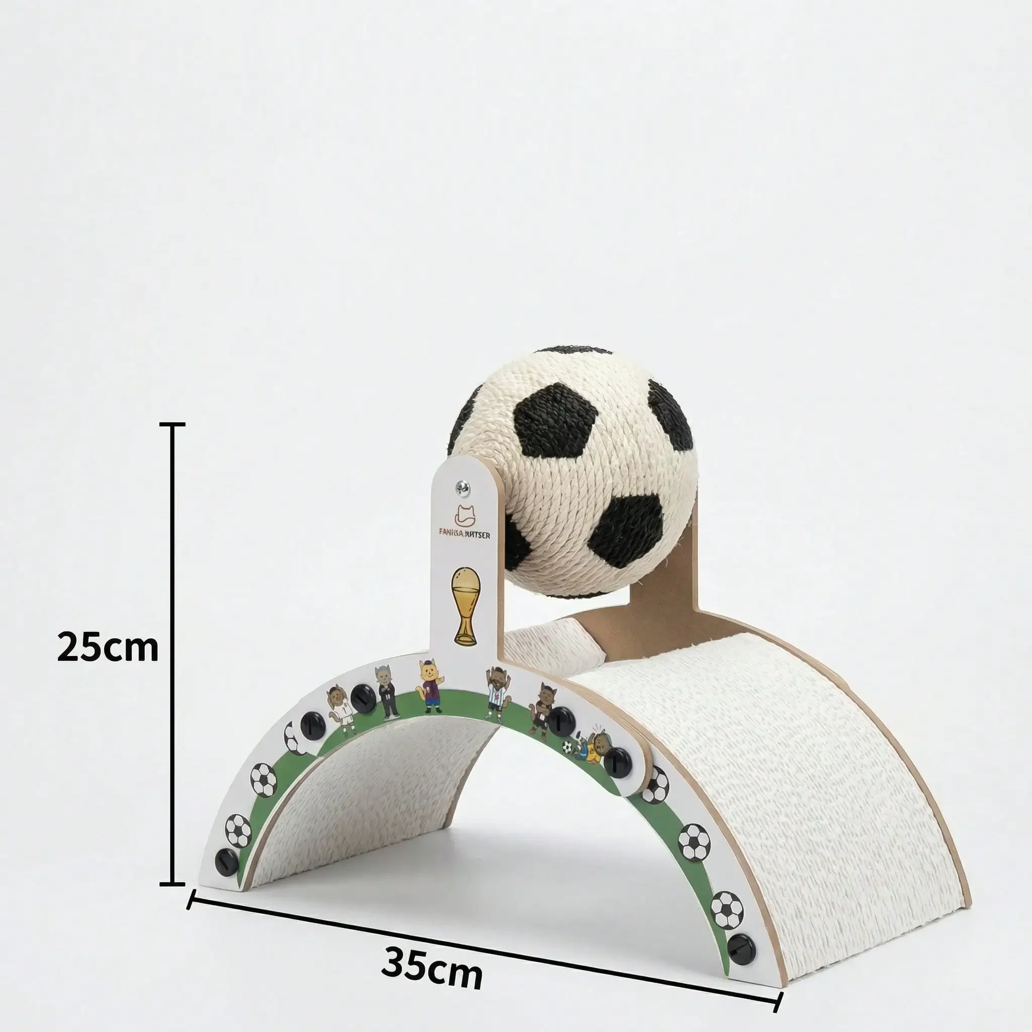 2-In-1 Cat Scratcher & Cat Toy, Pet Toy, Made Of Premium Material, No Shedding And No Paper Scraps. Available In Multiple Sizes,
2-In-1 Cat Scratcher & Cat Toy, Pet Toy, Made Of Premium Material, No Shedding And No Paper Scraps. Available In Multiple Sizes,