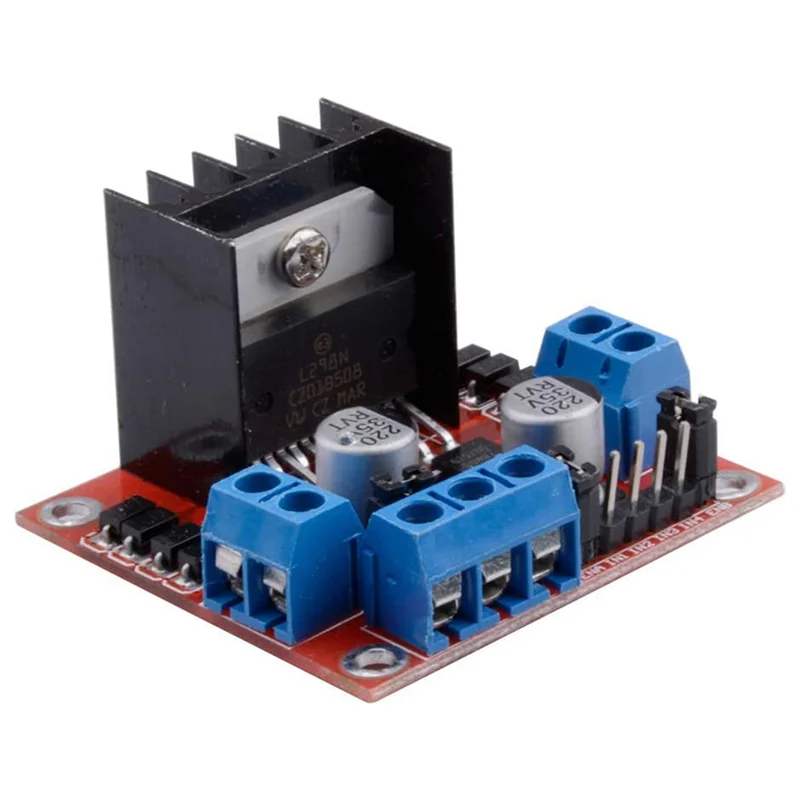 FORW-2Pack L298N Motor Drive Controller Board Module Dual H Bridge DC Stepper For Ar-Duino Electric Projects Smart Car Robot
FORW-2Pack L298N Motor Drive Controller Board Module Dual H Bridge DC Stepper For Ar-Duino Electric Projects Smart Car Robot