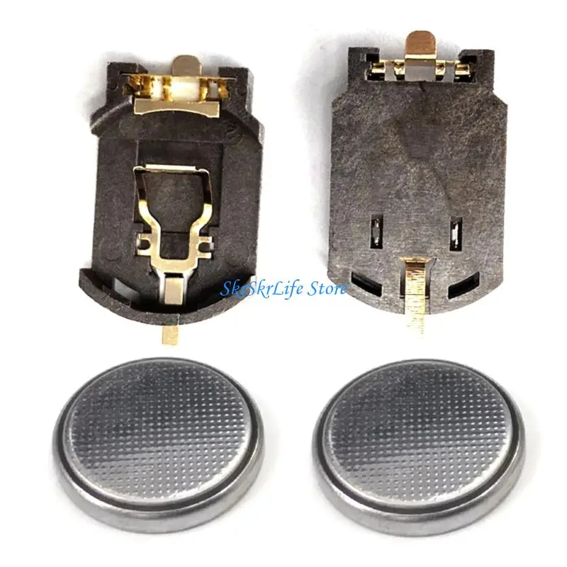 E65E Slimly Profile CR2025 3V Battery Holder Mounting Case AntiSlip Contact DIY Project
E65E Slimly Profile CR2025 3V Battery Holder Mounting Case AntiSlip Contact DIY Project