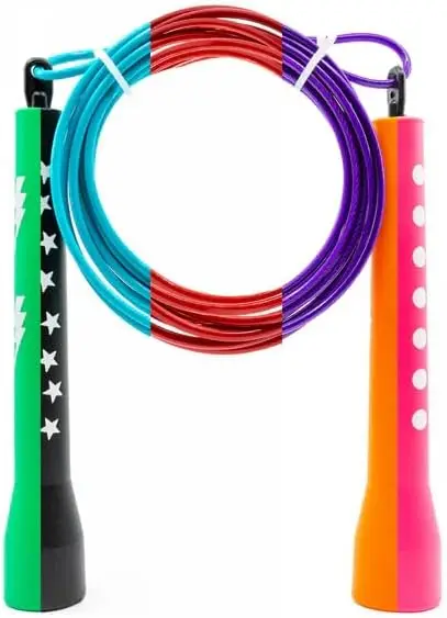Custom Jump Rope From Double Under Wonder, Best For Gym Workouts, Crossfit Training, Speed Rope Workouts, Comes With Jump Rope B
Custom Jump Rope From Double Under Wonder, Best For Gym Workouts, Crossfit Training, Speed Rope Workouts, Comes With Jump Rope B