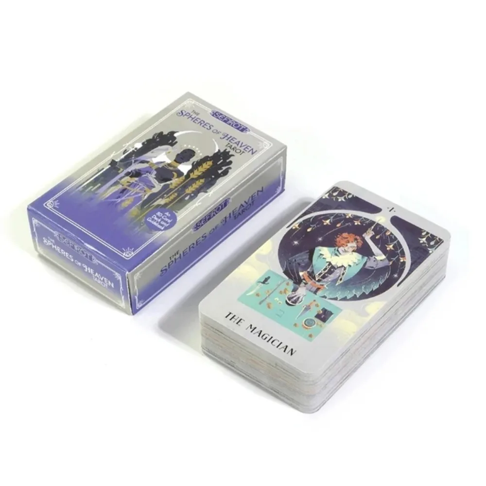 Hot selling The Spheres Of Heaven Tarot Oracle Card Leisure Entertainment Games Card Family Gatherings Tarot Games Card 78 Card
Hot selling The Spheres Of Heaven Tarot Oracle Card Leisure Entertainment Games Card Family Gatherings Tarot Games Card 78 Card