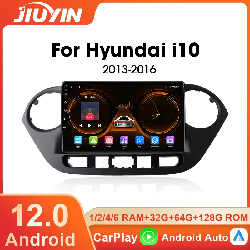 Android 12 Car Radio for Hyundai Grand I10 2013-2018 Multimedia Player 2Din GPS Navigation Carplay Stereo DVD Head Unit Speakers
Android 12 Car Radio for Hyundai Grand I10 2013-2018 Multimedia Player 2Din GPS Navigation Carplay Stereo DVD Head Unit Speakers