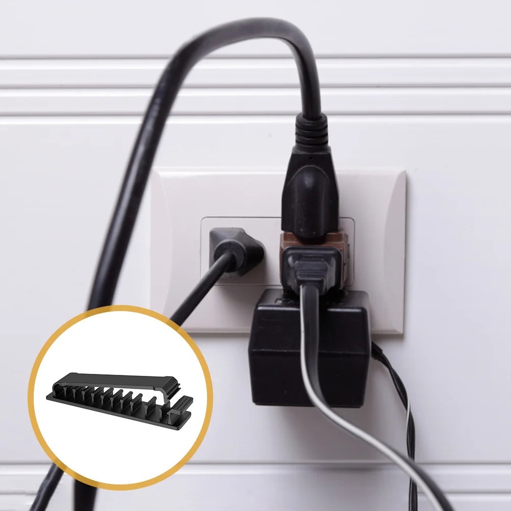 4Pcs Cord Keeper Adjustable Cable Management Clips Self Adhesive Cable Storage Holder Desktop Wire Organizer Charging USB
4Pcs Cord Keeper Adjustable Cable Management Clips Self Adhesive Cable Storage Holder Desktop Wire Organizer Charging USB