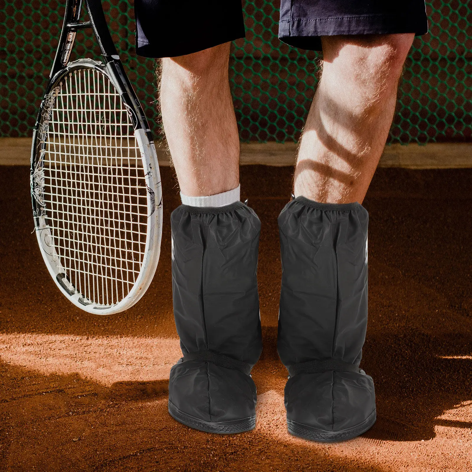 Waterproof Reusable Anti-Slip Shoe Covers Lightweight Slip-on Design for Rain Mud Snow Beach Cycling Walking Protection Xl
Waterproof Reusable Anti-Slip Shoe Covers Lightweight Slip-on Design for Rain Mud Snow Beach Cycling Walking Protection Xl