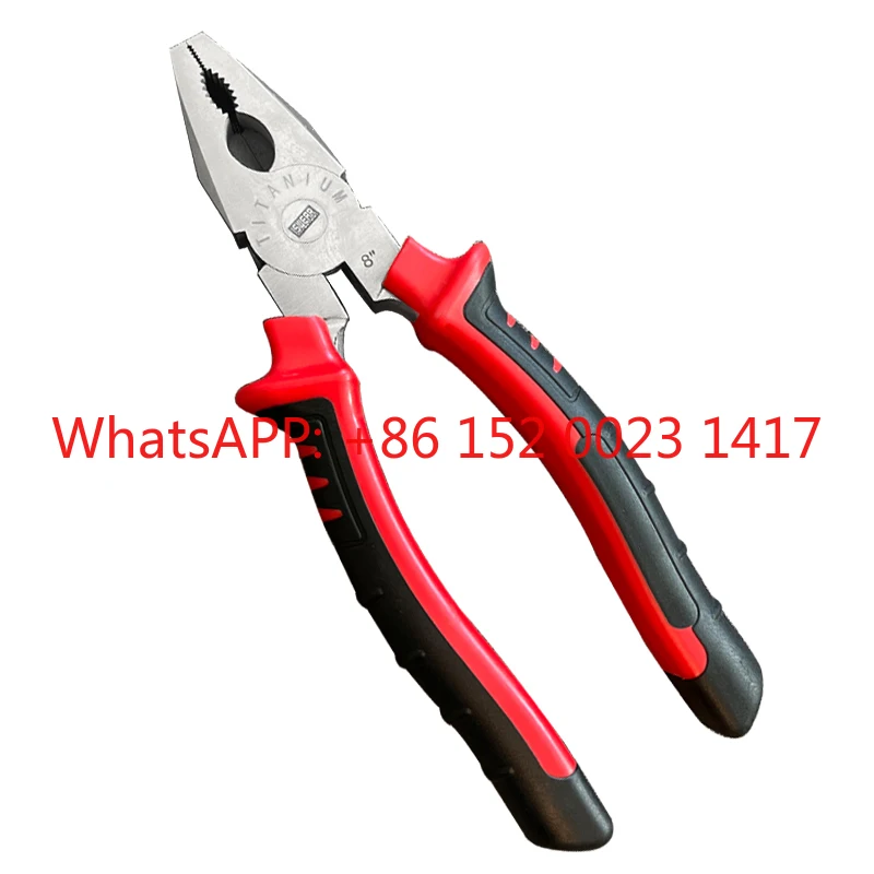ISWEAR titan-ium alloy plastic handle steel wire pliers 6 inch 8 inch rust-proof and non-magnetic
ISWEAR titan-ium alloy plastic handle steel wire pliers 6 inch 8 inch rust-proof and non-magnetic