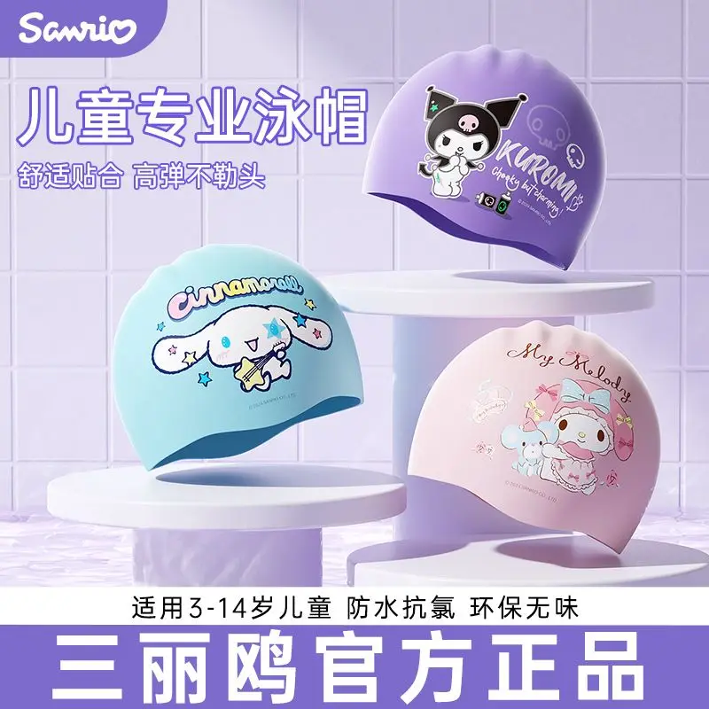 Kawaii Cinnamoroll Kids Swimming Cap Cartoon My Melody Kuromi Boys Girls Professional Swim Cap Ear Protection Waterproof Gift
Kawaii Cinnamoroll Kids Swimming Cap Cartoon My Melody Kuromi Boys Girls Professional Swim Cap Ear Protection Waterproof Gift