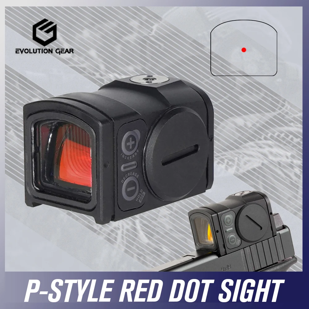 New Evolution Tactical Red Dot Sight Gen2 P-style Pistol Sealed Optics 3.5MOA Airsoft Collimator Original Logo Deluxe Ver 
New Evolution Tactical Red Dot Sight Gen2 P-style Pistol Sealed Optics 3.5MOA Airsoft Collimator Original Logo Deluxe Ver