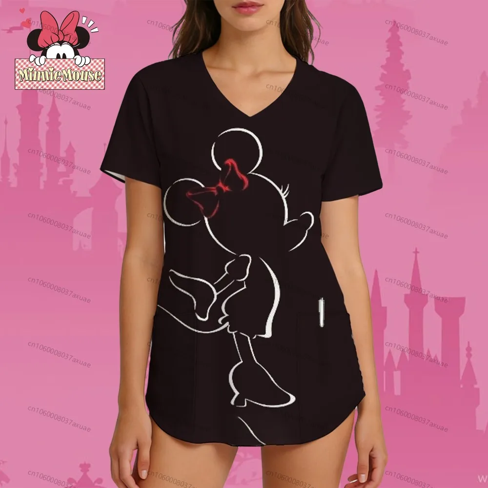 Disney Alternative Clothes Women's T-shirt Kawaii Polka Dot Y2k New Basic Cute Pattern Workwear Graphic Tee Minnie Mouse Fashion
Disney Alternative Clothes Women's T-shirt Kawaii Polka Dot Y2k New Basic Cute Pattern Workwear Graphic Tee Minnie Mouse Fashion