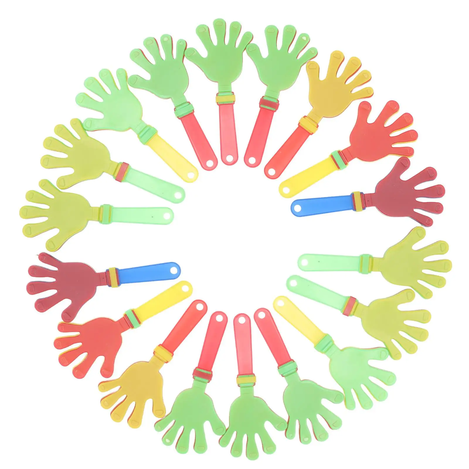 20 Pcs Hand Clappers Plastic Bright Durable Party Supplies Noisemakers Cheering Sports Concert Fiestas Toys
20 Pcs Hand Clappers Plastic Bright Durable Party Supplies Noisemakers Cheering Sports Concert Fiestas Toys