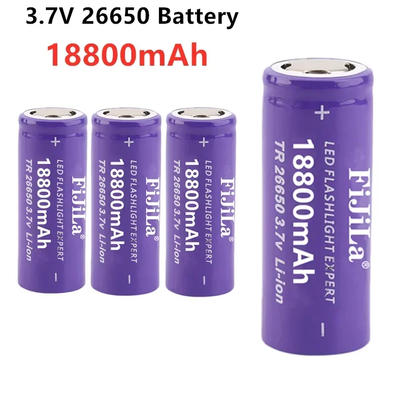 1-10 PCS 100% Neue Batterie 26650 3,7 V 18800mAh Hohe Kapazität 26650 Li-Ion Wiederaufladbare Batterie für LED taschenlampe
1-10 PCS 100% Neue Batterie 26650 3,7 V 18800mAh Hohe Kapazität 26650 Li-Ion Wiederaufladbare Batterie für LED taschenlampe
