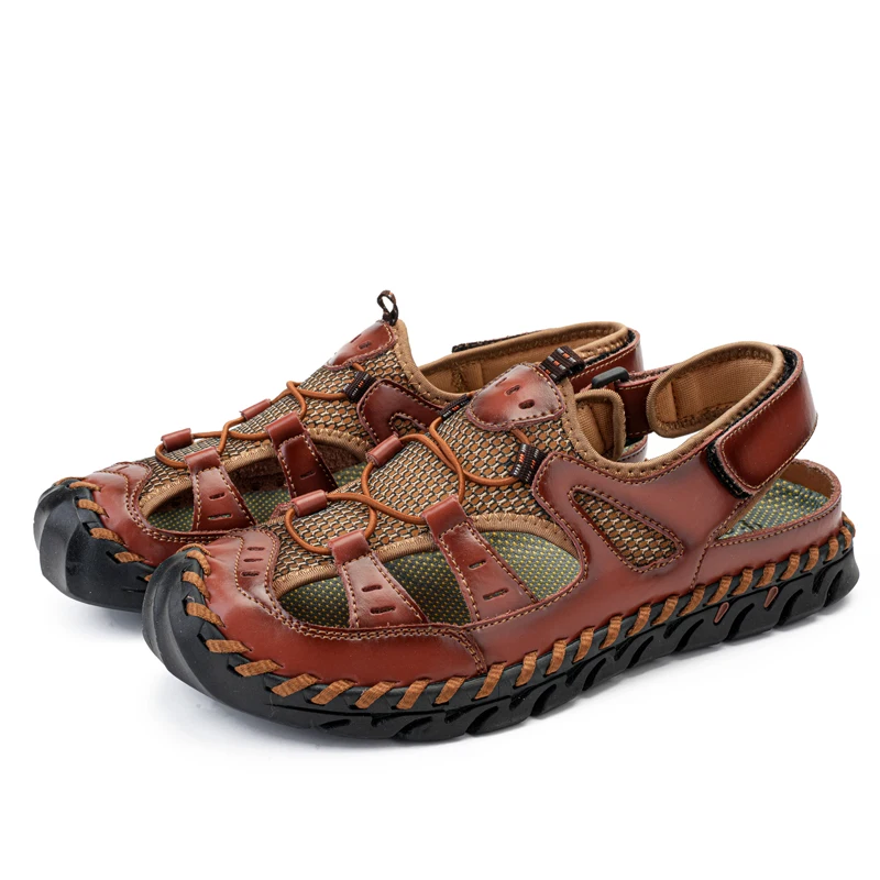 Men's Shoes in Sizes 38-48 with Toe Caps Hand Sewn High-quality Fashionable Mesh Breathable Casual Shoes Outdoor Beach Shoes
Men's Shoes in Sizes 38-48 with Toe Caps Hand Sewn High-quality Fashionable Mesh Breathable Casual Shoes Outdoor Beach Shoes