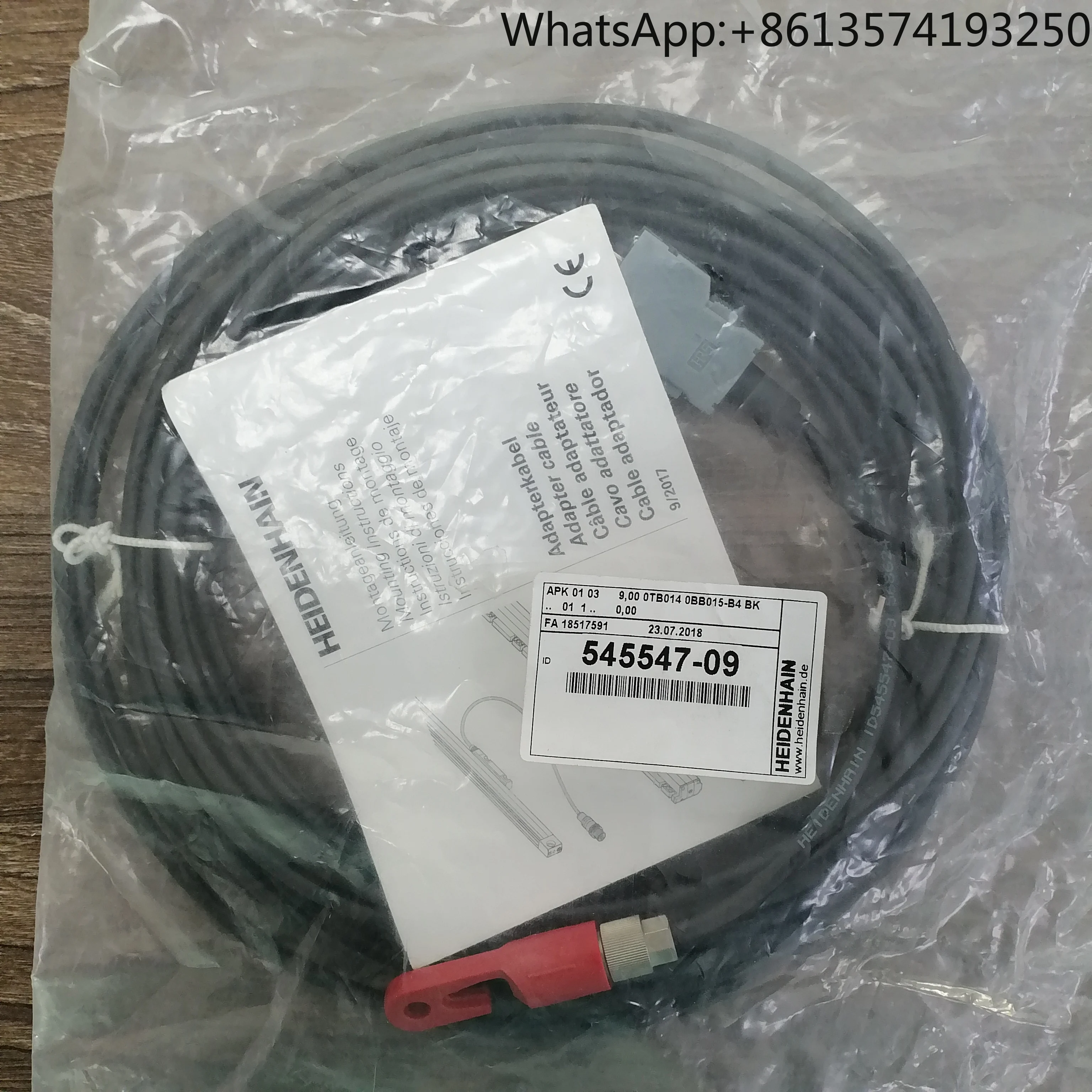 ECN1313 Industrial Copper Conductor PVC Insulated Encoder Line IP65 Low Voltage 12V Heidenhan HEIDENHAIN ID 768295-54 586643-03
ECN1313 Industrial Copper Conductor PVC Insulated Encoder Line IP65 Low Voltage 12V Heidenhan HEIDENHAIN ID 768295-54 586643-03