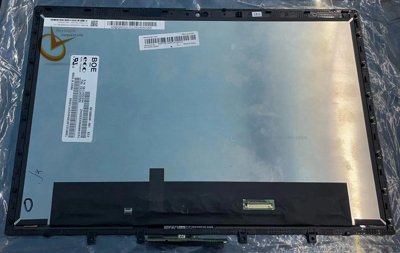 Для нового Lenovo ThinkPad L13 Yoga, L13 Yoga Gen3 ЖК-дисплей с сенсорным экраном в сборе, сенсорный модуль 5D11A22504
Для нового Lenovo ThinkPad L13 Yoga, L13 Yoga Gen3 ЖК-дисплей с сенсорным экраном в сборе, сенсорный модуль 5D11A22504