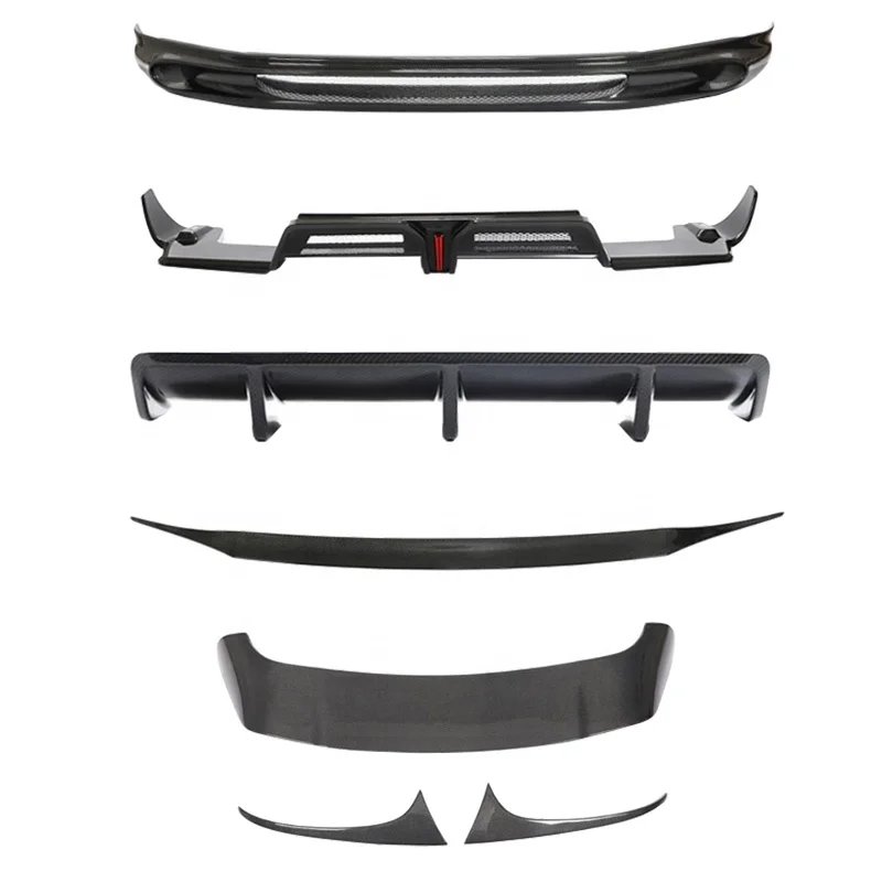 JC Style Carbon Fiber Body Kit with Light Surround Rear Lip Front Lip Spoiler New 2022-2023 for
JC Style Carbon Fiber Body Kit with Light Surround Rear Lip Front Lip Spoiler New 2022-2023 for