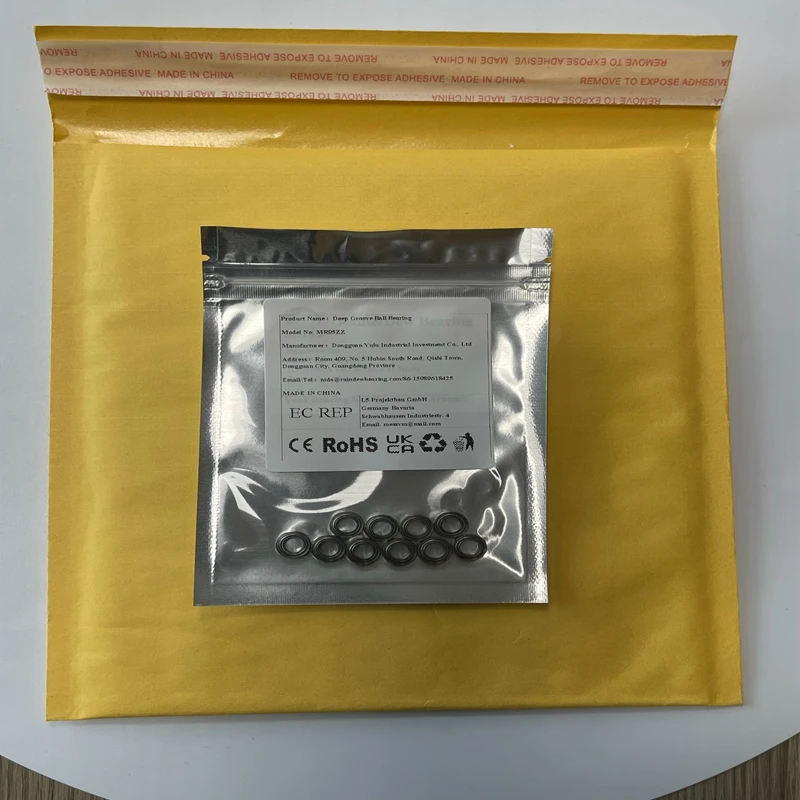 10PCS MR95ZZ 5x9x3 mm ABEC-7 Miniature Bearing Steel Ball Bearings 5X9X3mm L-950ZZ
10PCS MR95ZZ 5x9x3 mm ABEC-7 Miniature Bearing Steel Ball Bearings 5X9X3mm L-950ZZ