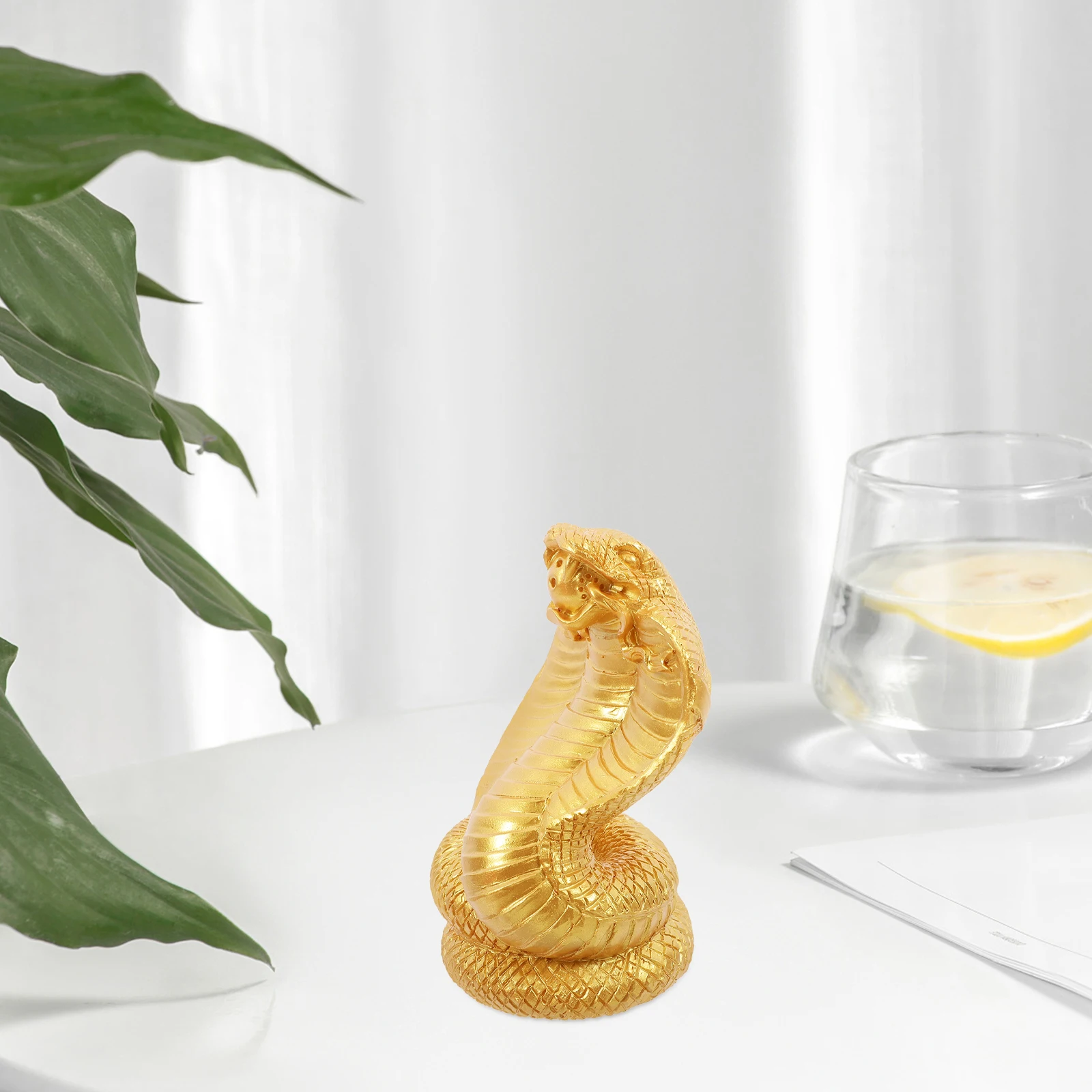 Resin Snake Figurine Ancient Bronze Home Decor Statue Lifelike Mini Sculpture Desktop Animal Decoration Tabletop
Resin Snake Figurine Ancient Bronze Home Decor Statue Lifelike Mini Sculpture Desktop Animal Decoration Tabletop