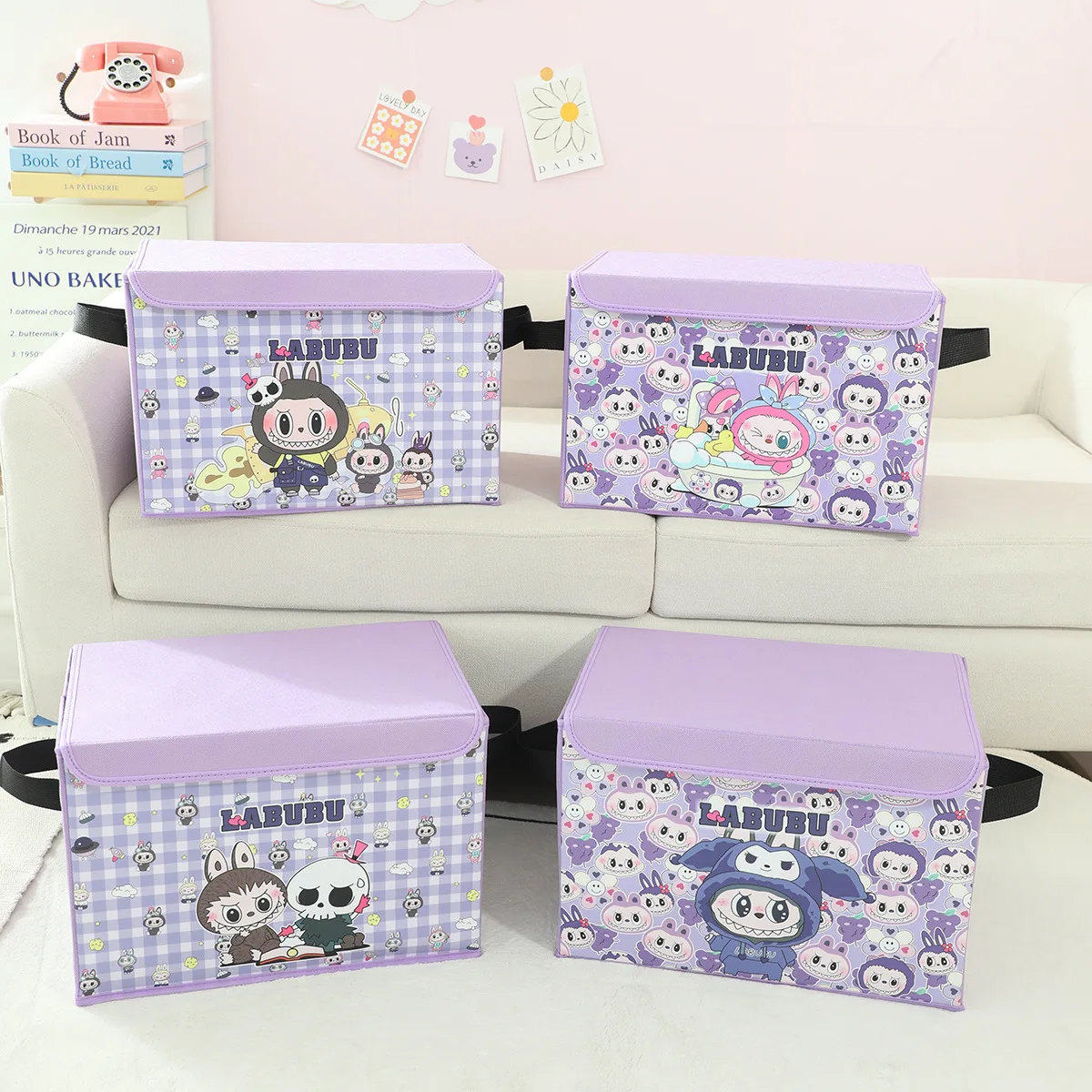 New Labubu dormitory books snacks storage household clothes toys organizer foldable car storage box Labubu
New Labubu dormitory books snacks storage household clothes toys organizer foldable car storage box Labubu