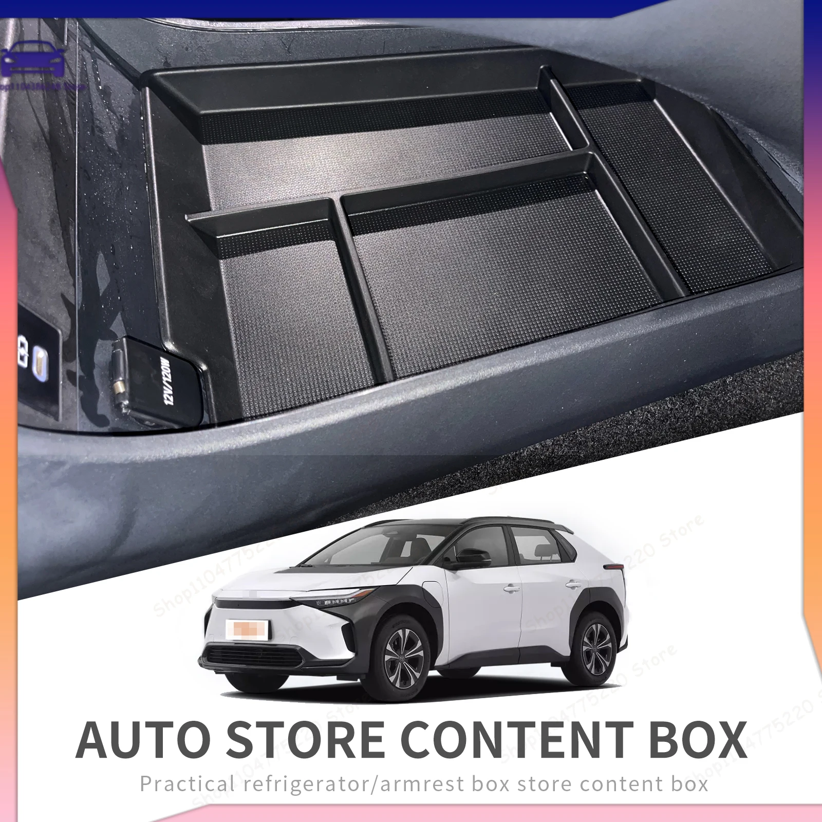 For Toyota Bz4x 2022-2024 / for Subaru Solterra 2023-2025 Center Console Lower Layer Storage Box Tray Central Tray Organizers
For Toyota Bz4x 2022-2024 / for Subaru Solterra 2023-2025 Center Console Lower Layer Storage Box Tray Central Tray Organizers