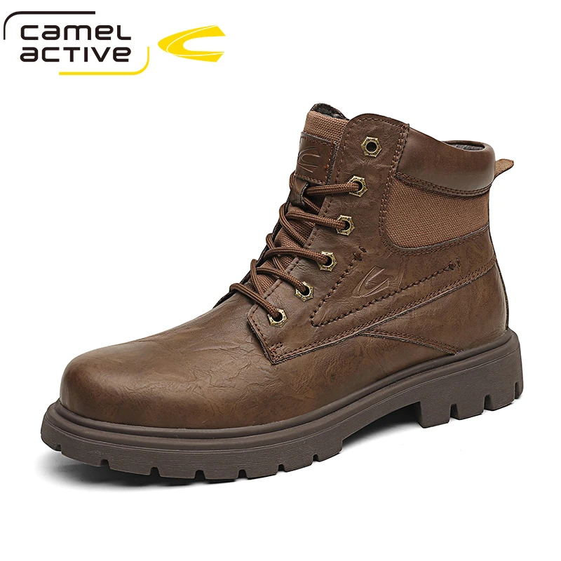 Camel Active Autumn Winter Fashion Ankle Boots Comfortable Warm Work Boots Men Leather Boots Outdoor Motorcycle Boots Size 38-44
Camel Active Autumn Winter Fashion Ankle Boots Comfortable Warm Work Boots Men Leather Boots Outdoor Motorcycle Boots Size 38-44