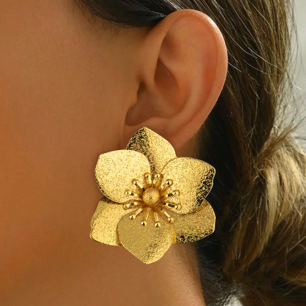 Chic Retro Flower Geometric Zinc Alloy Earrings for Women, Minimal Jewelry Set Party Gift Accessories for Jewelry Lovers Daily C
Chic Retro Flower Geometric Zinc Alloy Earrings for Women, Minimal Jewelry Set Party Gift Accessories for Jewelry Lovers Daily C