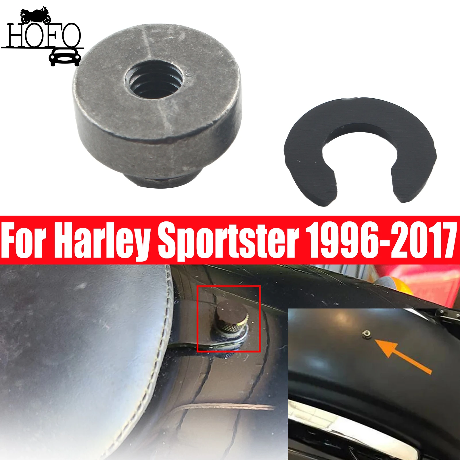 Motorcycle Rear Seat Nut Kit For Sportster Mount Nut Bolt Harley- Motorcycle Seat Cushion Rear Nut Motorcycle Accessories
Motorcycle Rear Seat Nut Kit For Sportster Mount Nut Bolt Harley- Motorcycle Seat Cushion Rear Nut Motorcycle Accessories