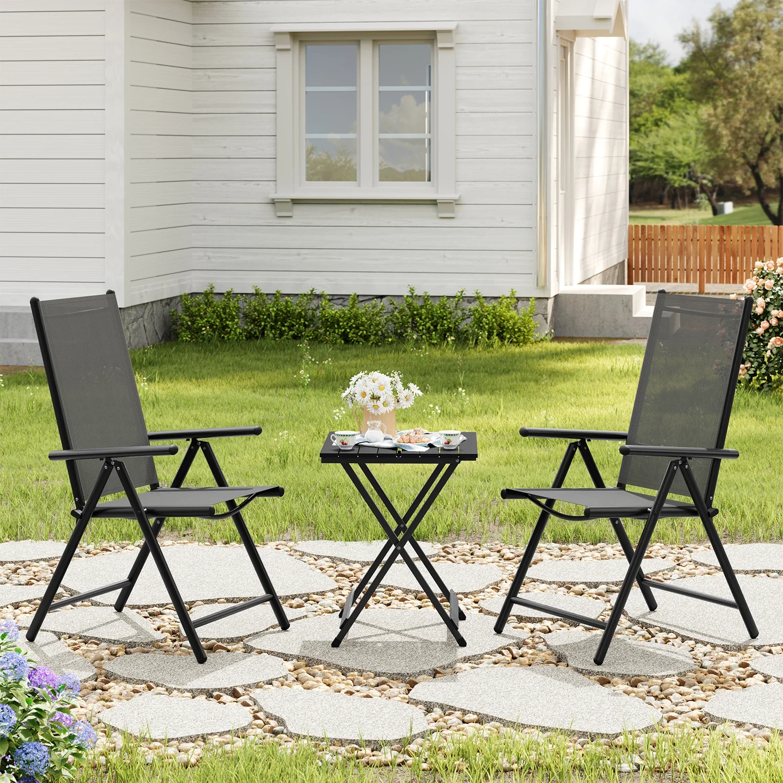 Customizable Chaise de jardin pliable, chaise de Camping robuste avec 7 chaises à dossier haut réglables pour Patio
Customizable Chaise de jardin pliable, chaise de Camping robuste avec 7 chaises à dossier haut réglables pour Patio