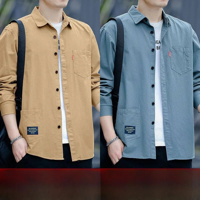 Long Sleeve Casual Shirt for Men Workwear Resistant to Dirt And Wear Suitable for Spring Summer Construction Site And Office
Long Sleeve Casual Shirt for Men Workwear Resistant to Dirt And Wear Suitable for Spring Summer Construction Site And Office