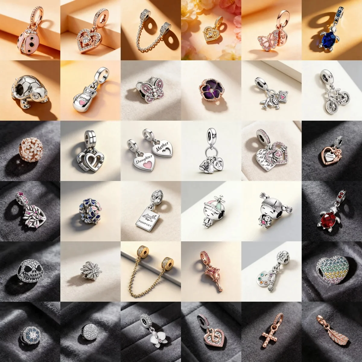 2026 New 925 Silver Boy and Girl Bicycle Flower Charm Pendant Suitable for DIY Original Bracelet Women's Boutique Jewelry Gift
2026 New 925 Silver Boy and Girl Bicycle Flower Charm Pendant Suitable for DIY Original Bracelet Women's Boutique Jewelry Gift