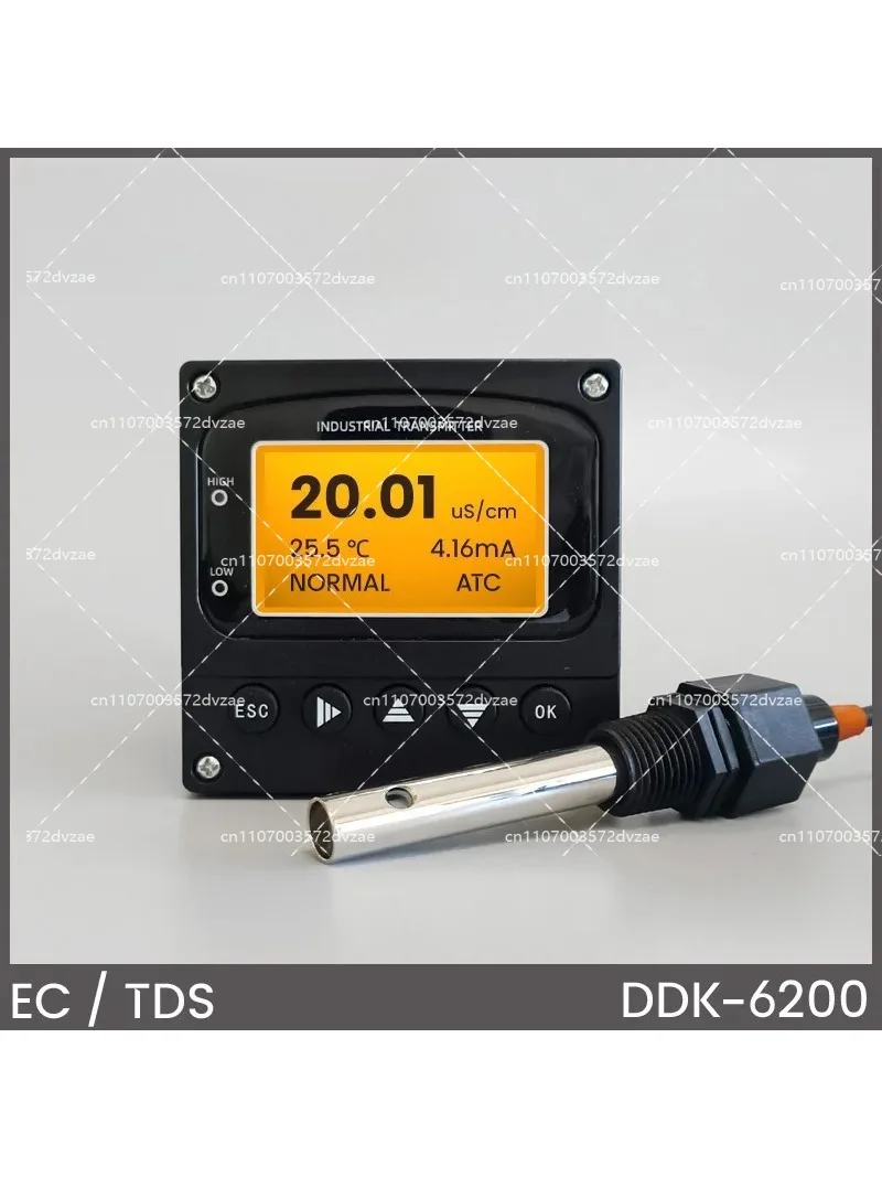 Conductivity meter EC transmitter TDS conductivity controller Salinity meter Conductivity transmitter
Conductivity meter EC transmitter TDS conductivity controller Salinity meter Conductivity transmitter