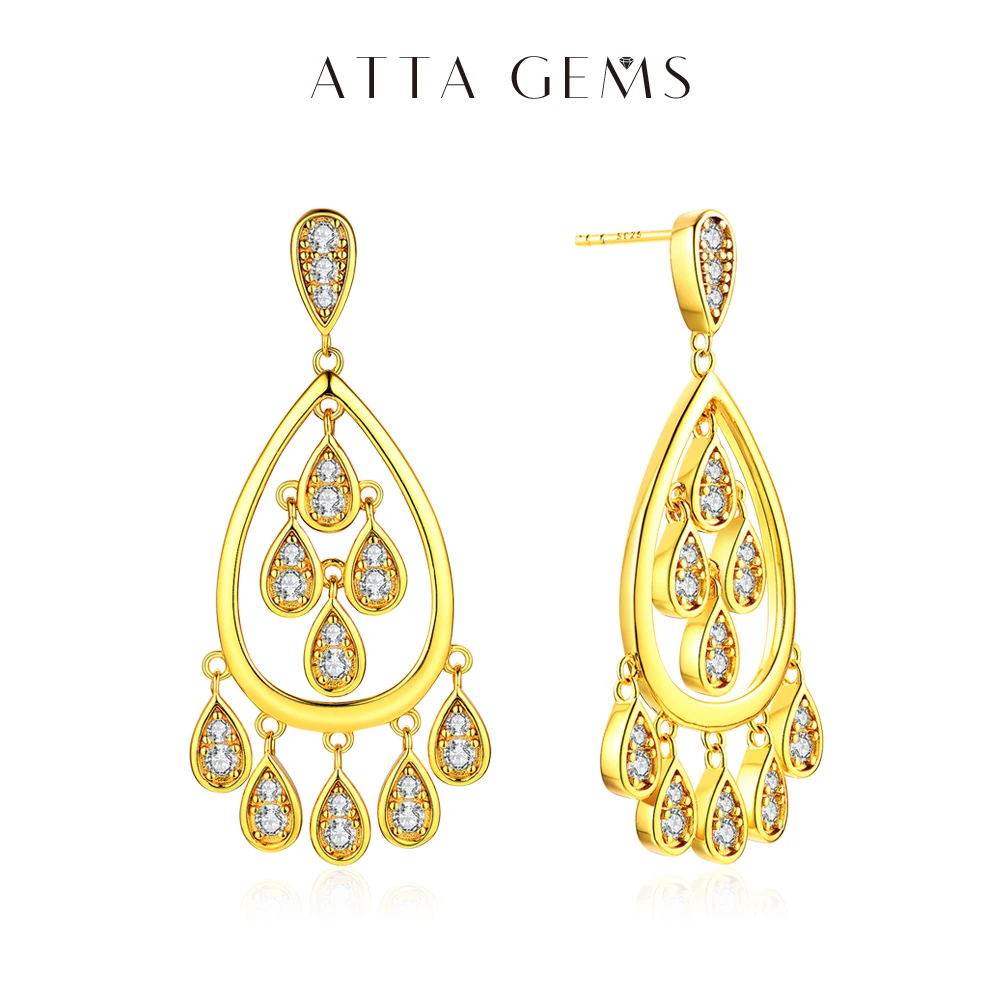 ATTAGEMS Luxurly Pear Stud Earrings for Women D Color Round 2.3mm Moissanite 925 Sterling Silver Engagement Wedding Jewelry Gift
ATTAGEMS Luxurly Pear Stud Earrings for Women D Color Round 2.3mm Moissanite 925 Sterling Silver Engagement Wedding Jewelry Gift