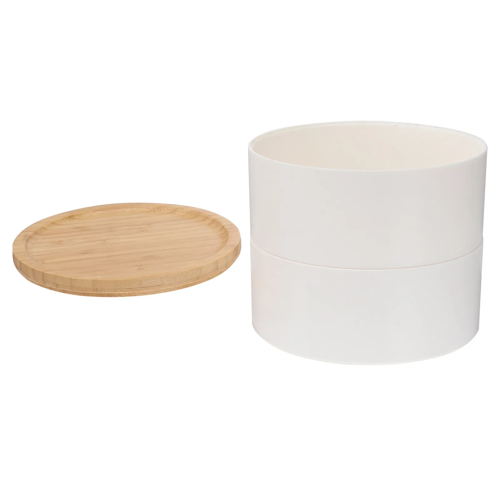1Pcs Sturdy Bamboo Jewelry Storage Container Elegant Simple Design Ring Bracelet Necklace Earrings Organizer Compact Gift
1Pcs Sturdy Bamboo Jewelry Storage Container Elegant Simple Design Ring Bracelet Necklace Earrings Organizer Compact Gift