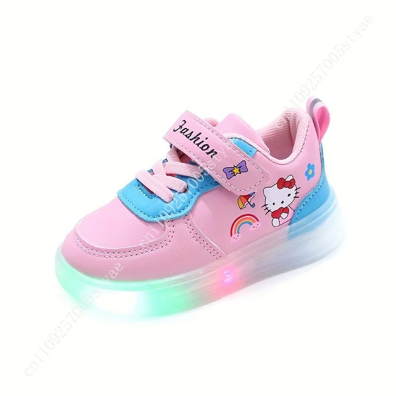 HELLO KITTY Girl Cute Princess Shoe Girls' Shoes Light Shoes New Pink Leisure Comfortable Sports Shoes
HELLO KITTY Girl Cute Princess Shoe Girls' Shoes Light Shoes New Pink Leisure Comfortable Sports Shoes