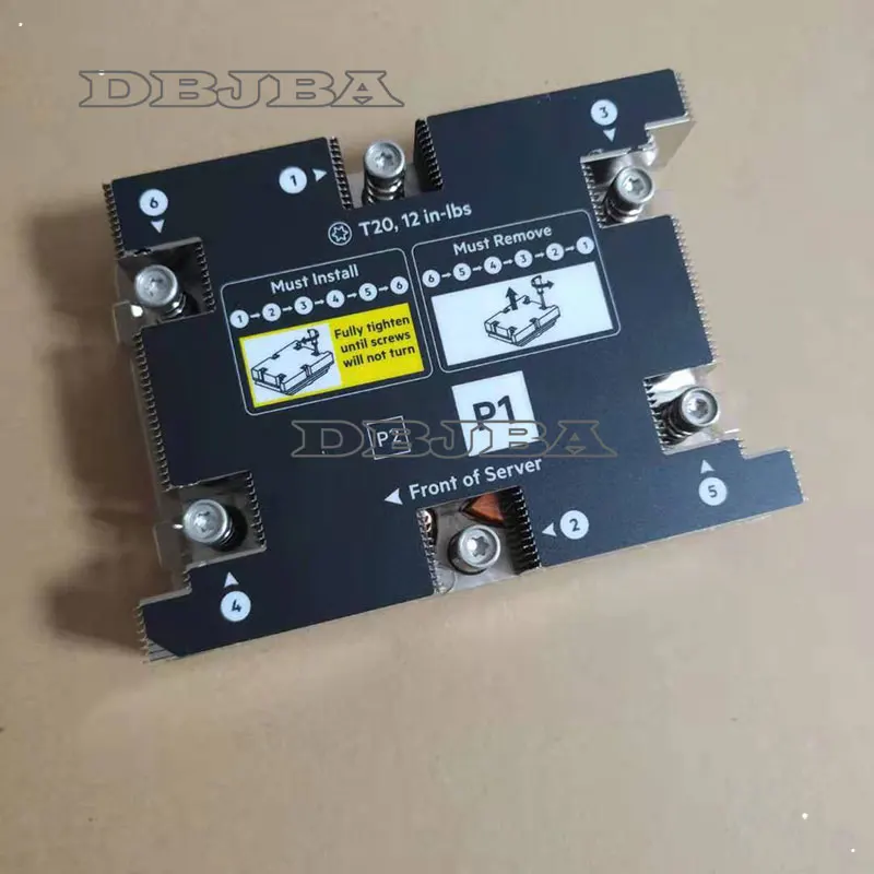 New Genuine CPU Server Heatsink For P/N:6043B0341701A1 03417F2204086 Server Heat Sink T20 12 in-lbs
New Genuine CPU Server Heatsink For P/N:6043B0341701A1 03417F2204086 Server Heat Sink T20 12 in-lbs