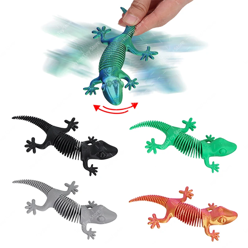 3D Printed Dragon Lizard Spring Crawling Lizard Model Desktop Ornament Creative Birthday Gift Kid Toys
3D Printed Dragon Lizard Spring Crawling Lizard Model Desktop Ornament Creative Birthday Gift Kid Toys