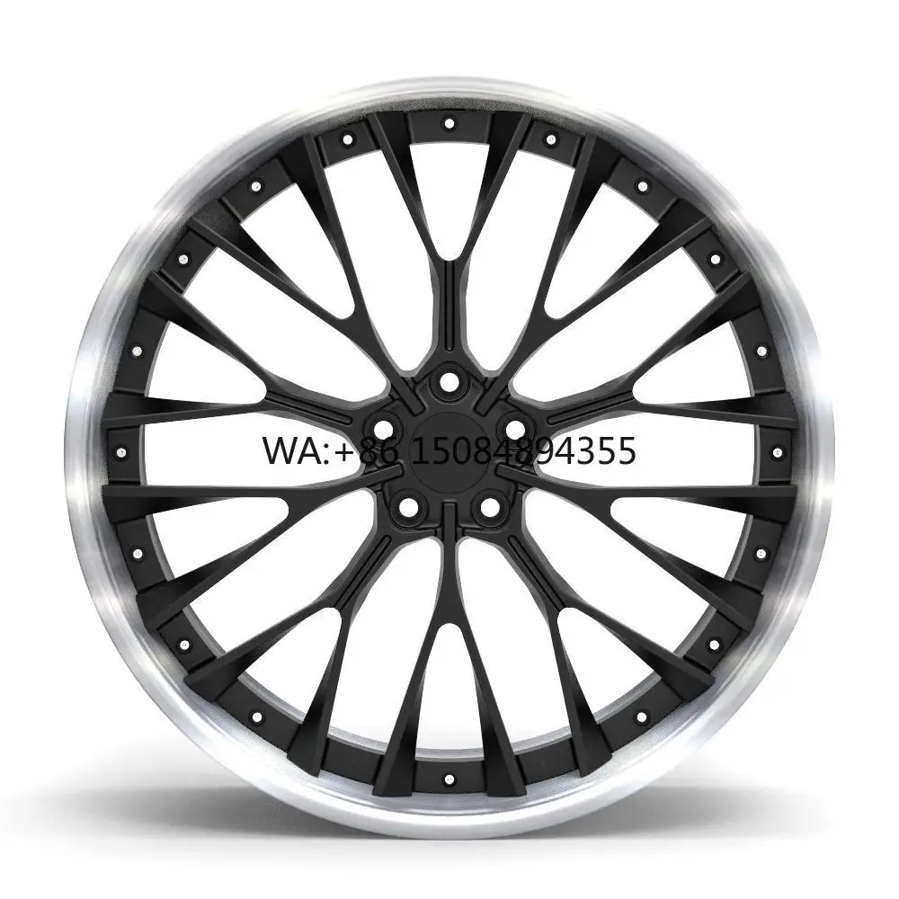 Custom Two Tone Multi Spoke Deep Lip Concave 5 Lug 18 19 20 21 22 24 Inch Aluminum Alloy Wheel Rims Forged Wheels
Custom Two Tone Multi Spoke Deep Lip Concave 5 Lug 18 19 20 21 22 24 Inch Aluminum Alloy Wheel Rims Forged Wheels